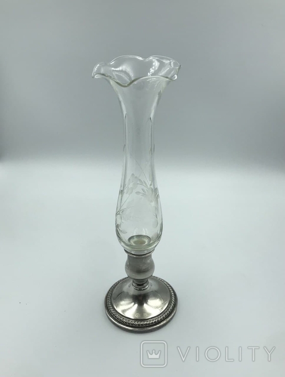 Антикварная ваза серебро 0,925