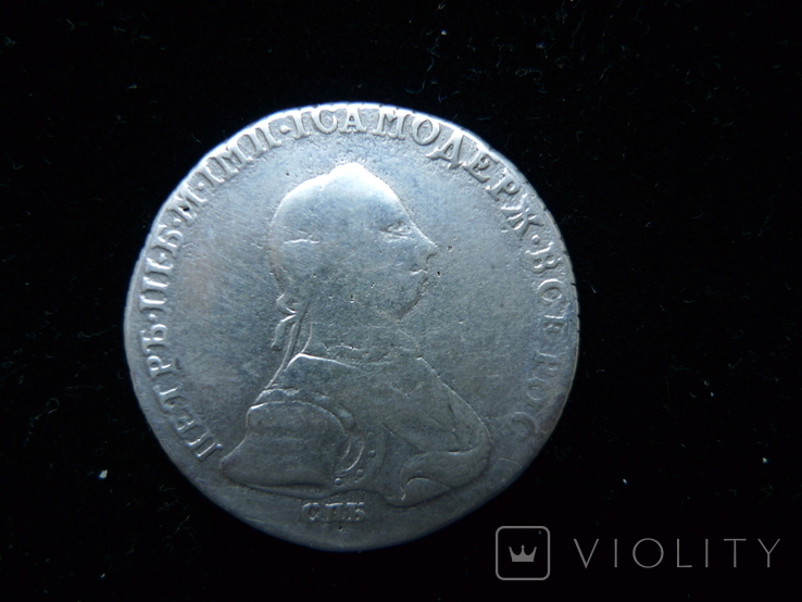 Монета полтина 1762 СПБ НК (к), фото №4
