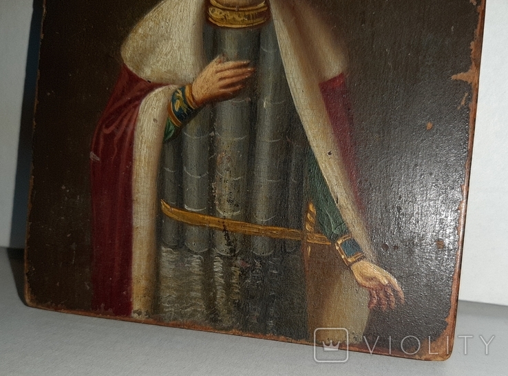 Икона Святой Благоверный князь Александр, фото №6