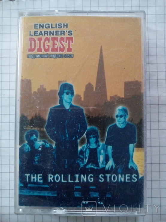 Аудиокассета: The Rolling Stones "English Learner's Digest", 1997 г., photo number 2