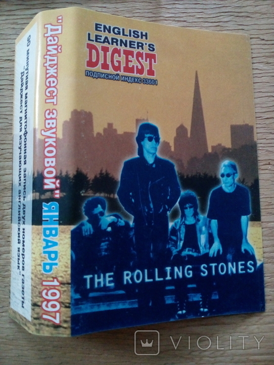 Аудиокассета: The Rolling Stones "English Learner's Digest", 1997 г., photo number 6