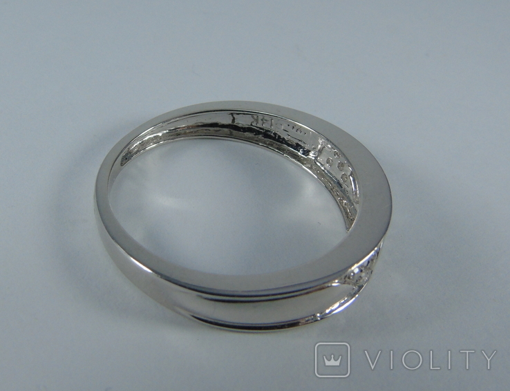 Золотое кольцо с бриллиантами, фото №9