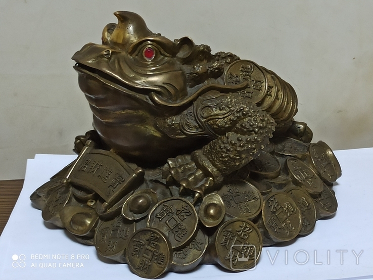 Большая бронзовая жаба, 2.6 кг.