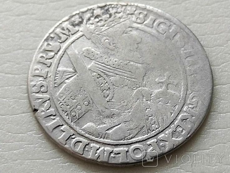 Польша. Коронный Орт Сигизмунда III. 1621 год. Быгдощ. PRV:M (Ор1-13)