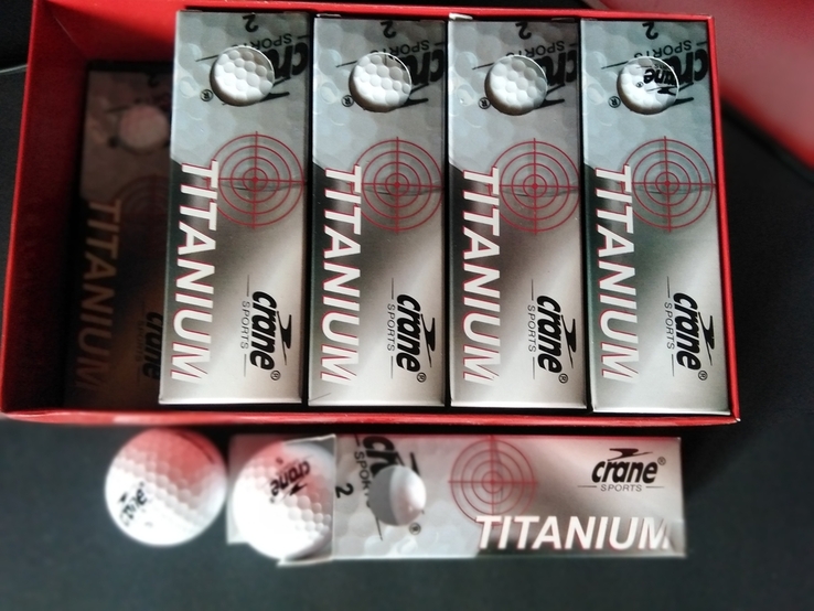 Шарики для гольфа Crane Titanium, фото №2