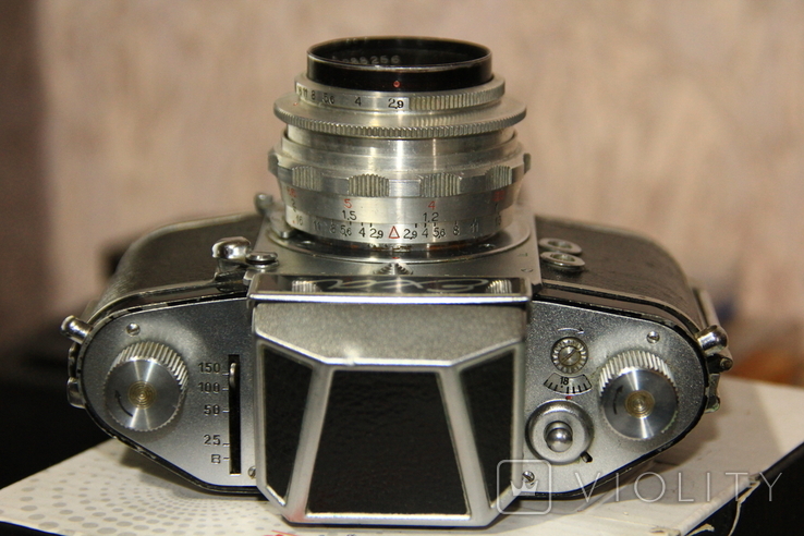 Фотокамера EXA (E.Ldwig,Meritar 2.8/50мм V), фото №6