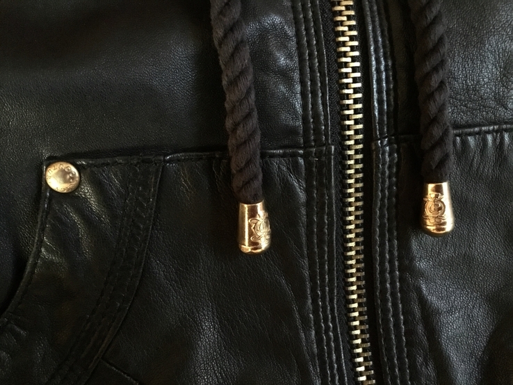Стильная куртка Juicy Couture, USA, новая, натуральная кожа, фото №4