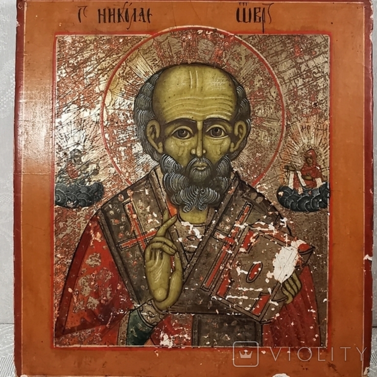 Икона святой Николай Чудотворец, фото №2