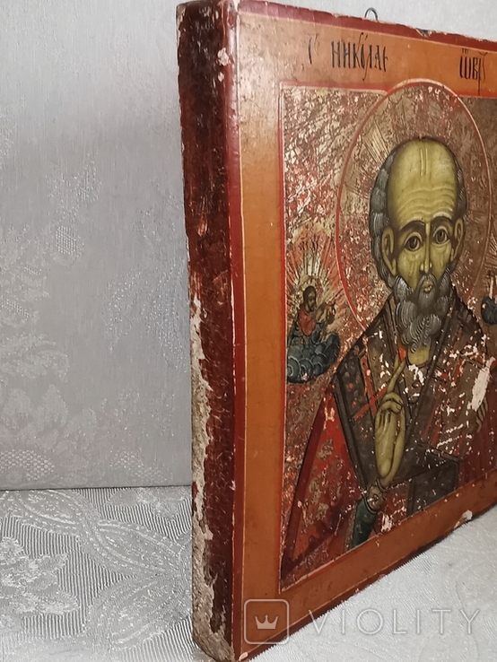 Икона святой Николай Чудотворец, фото №12