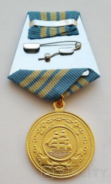 Медаль адмирал Нахимов копия, фото №3