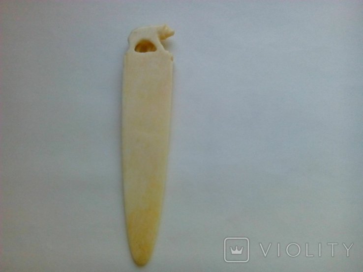 Нож для бумаги из кости, фото №4
