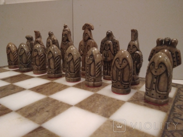Шахматы "Пермский Звериный Стиль", каменные, фото №5