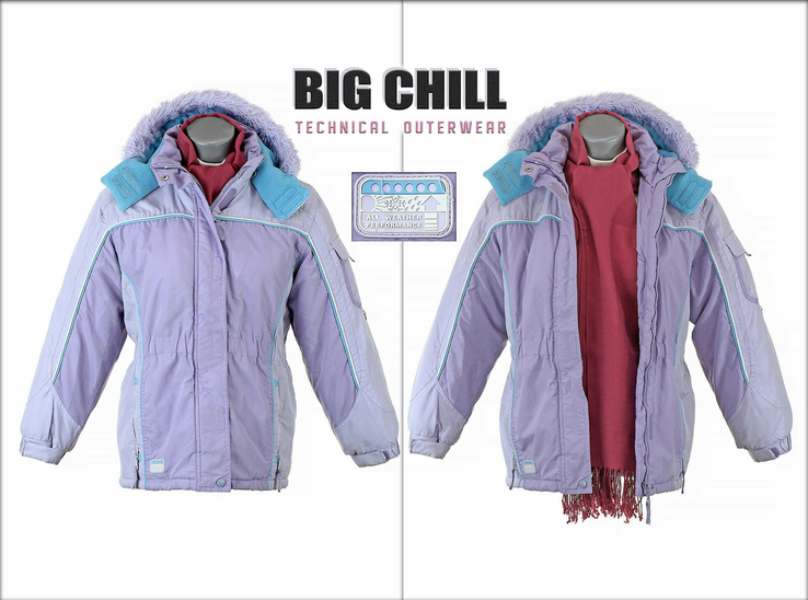 Куртка Big Chill. Technical Outerwear. Весна, сень, зима., фото №3