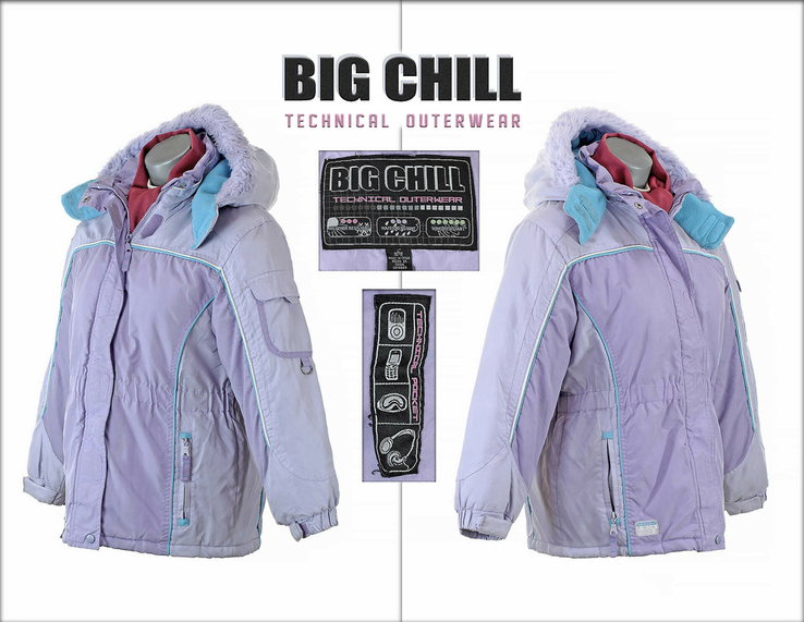 Куртка Big Chill. Technical Outerwear. Весна, сень, зима., фото №4