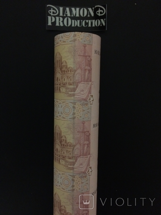 60 2 hryvnia banknotes 2018 Whole sheet / Large / Large NBU not cut, photo number 3