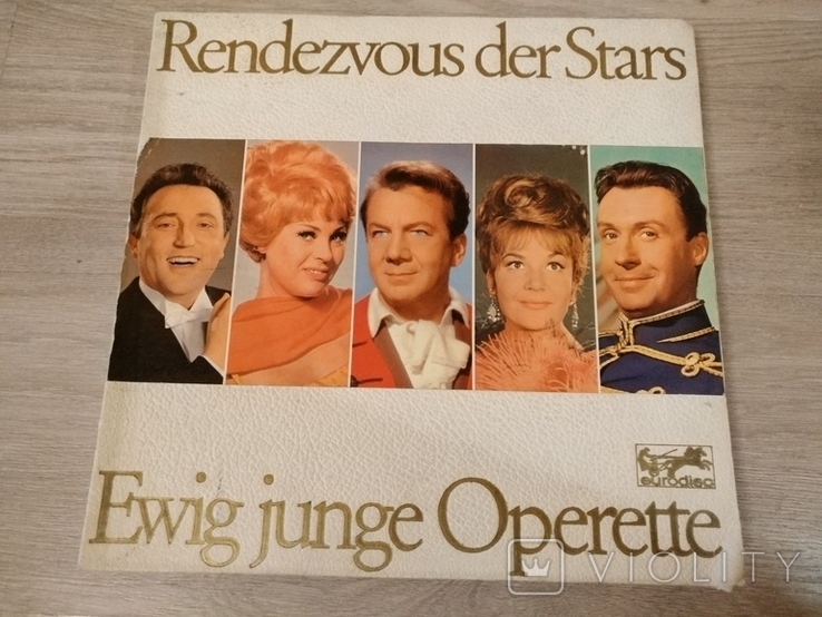 Пластинки Rendezvous der Stars, Ewig junge Opererre, фото №2