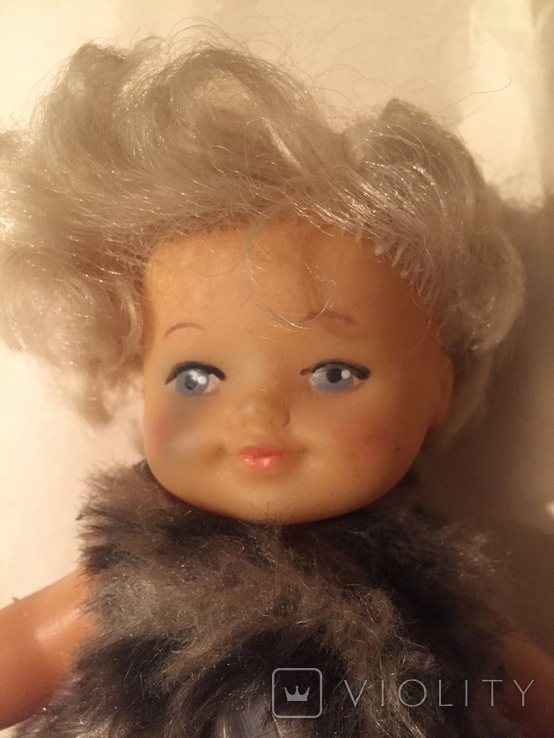  Кукла СССР резинках с клеймом. 25-27см., фото №3