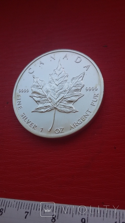 5 $ 2006 Канада унция 999,9 пробы, фото №5