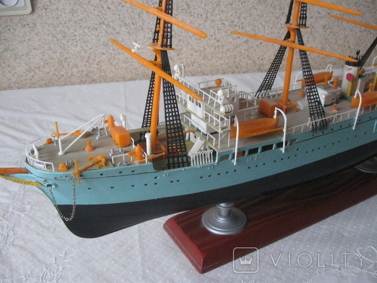 Модель 1/150 чотирьохмачтового барка Ніппон Мару, фото №3