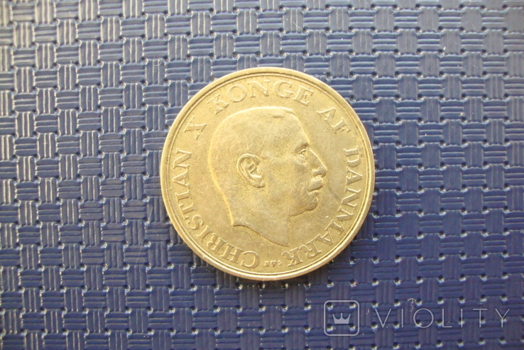 Дания 1 крона 1947, фото №3