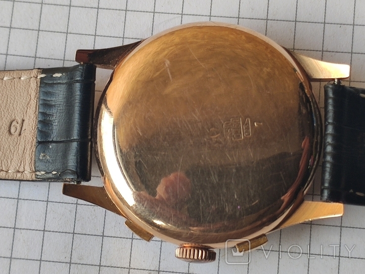 Часы Chronographe Suisse Швейцария,золото, фото №4