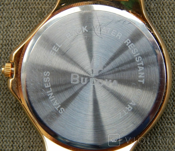 Часы Bulova, кварц, сапфир, Швейцария, фото №3