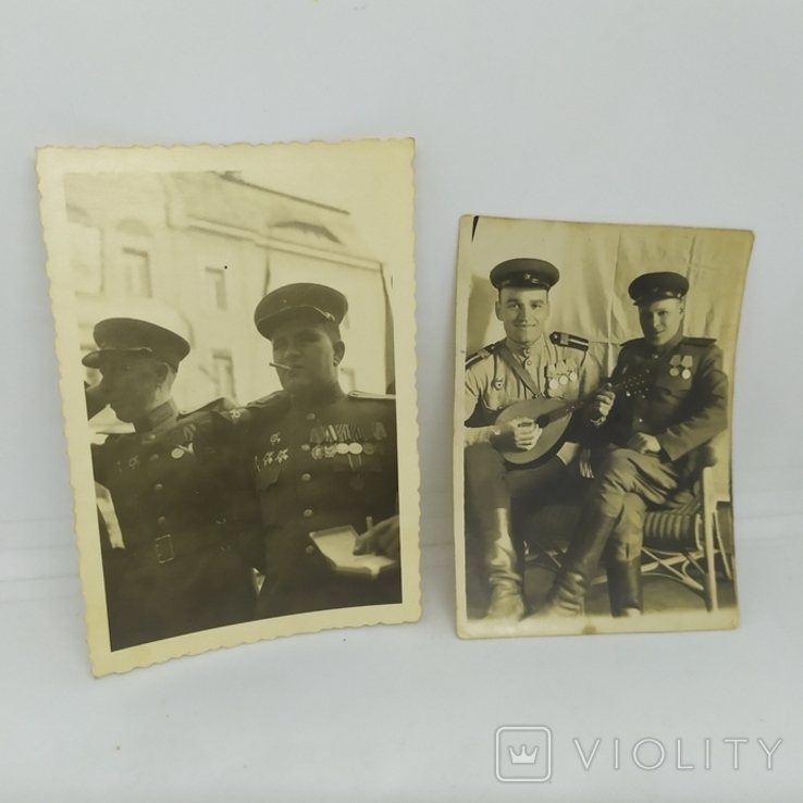 2 photo May 9, 1945 Red Army soldiers. WWII, photo number 2