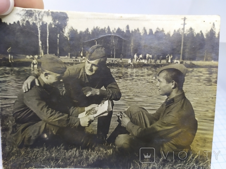 Фото 1940 р. Солдати Червоної армії, артилеристи, фото №3