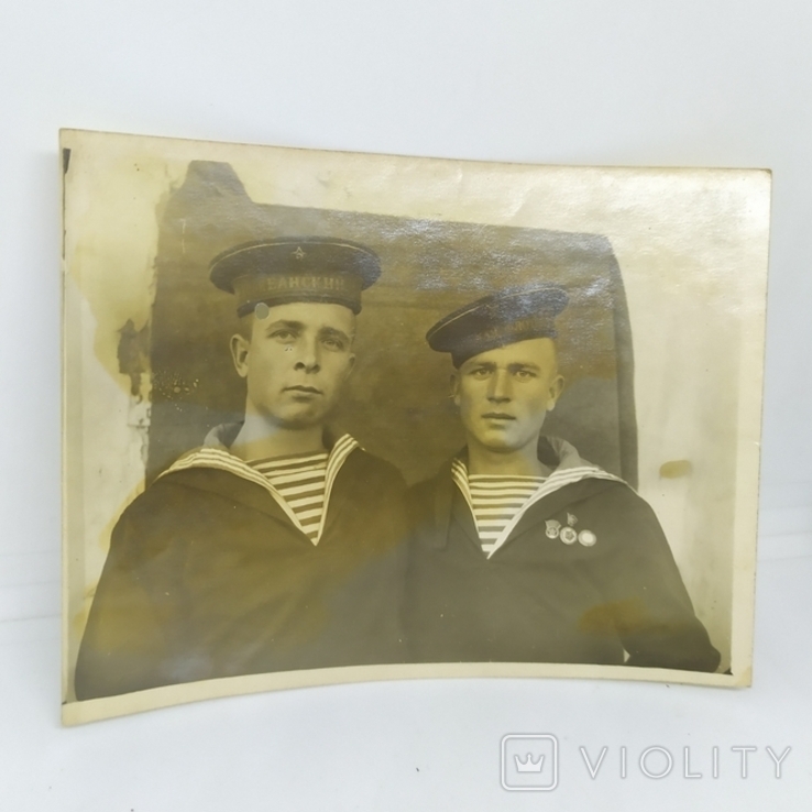 Фото 1951 р. Два моряки з Амурської флотилії, фото №2