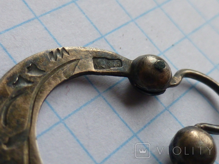 Серебряные серьги и кольцо., фото №9
