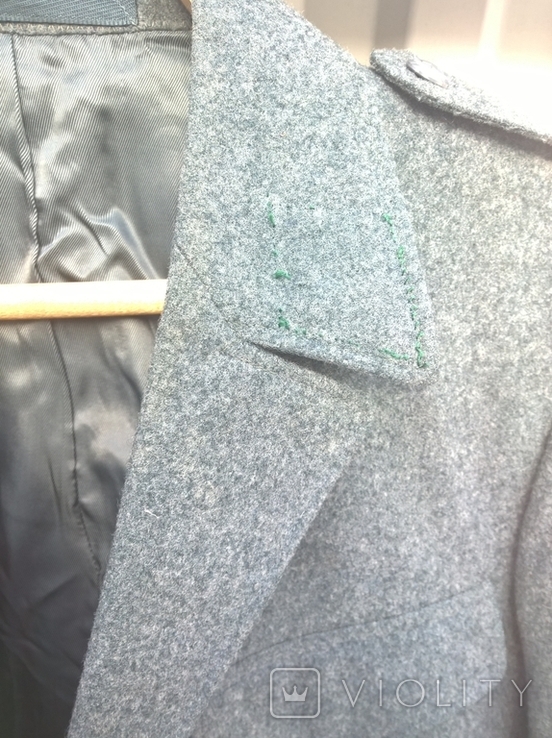 Китель - мундир - пиджак Швейцария армейский , шерсть - сукно,48 размер,1986г/в., фото №6