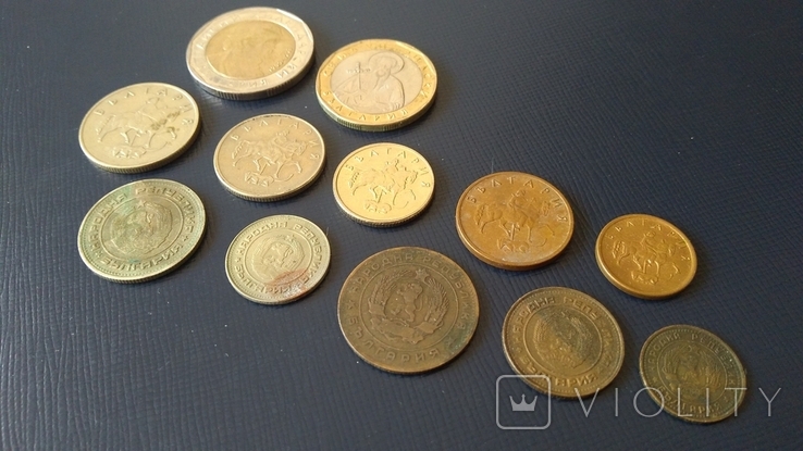 Монеты. Болгария - 12 шт., фото №7