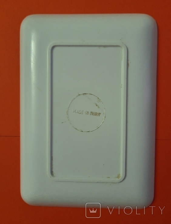 Пепельница из термостойкого пластика пр-ва италия привезена 1975 году, фото №3