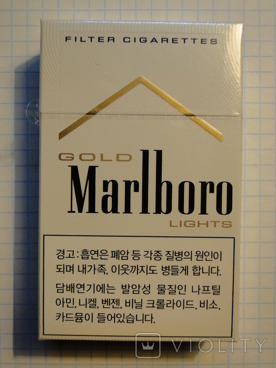 Сигареты Marlboro GOLD LIGHTS, фото №2