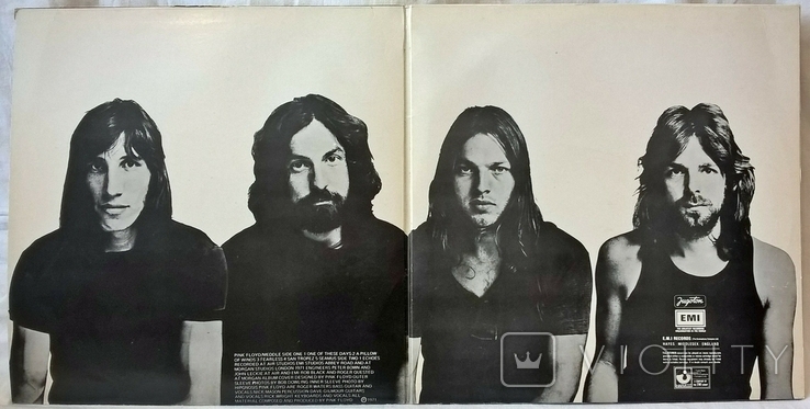 Pink Floyd - Meddle - 1971. (LP). 12. Vinyl. Пластинка. Yugoslavia., фото №3