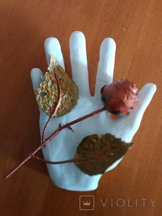 " Роза на ладони " , работа современного автора, фото №7