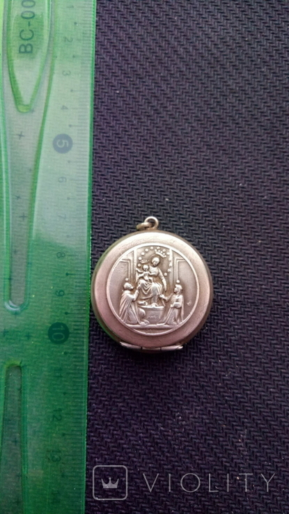 Католический медальён., фото №8