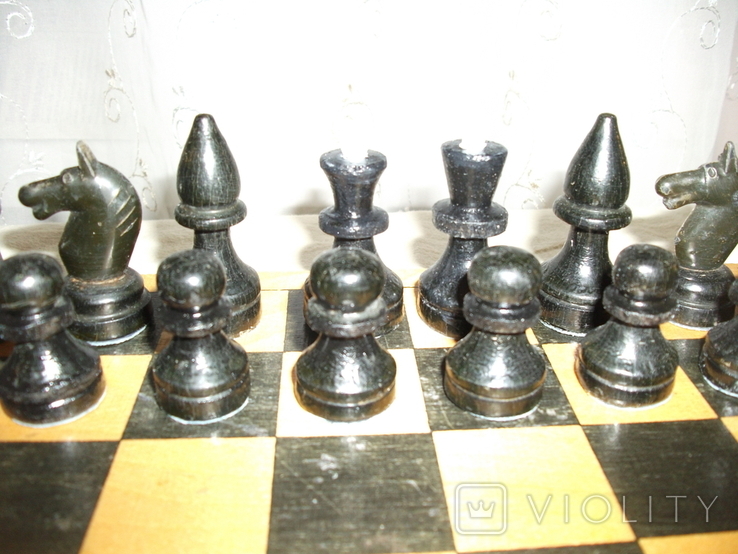 Шахматы ссср дерево, фото №3