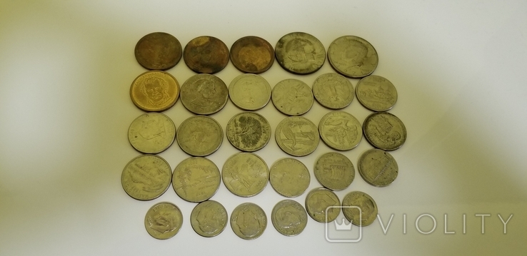 Монеты разных государств мира оптом, фото №6