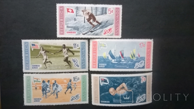 Доминиканская республика 1958 Летние олимпийские игры, Мельбурн 1956, фото №4