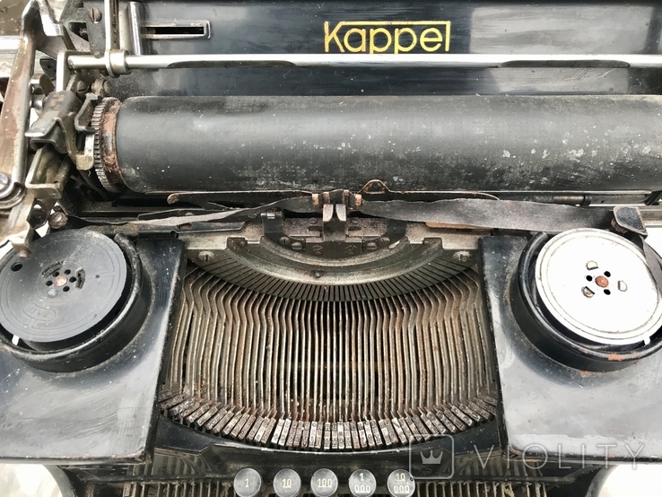 Пишущая машинка Kappel начала 20го века, фото №4