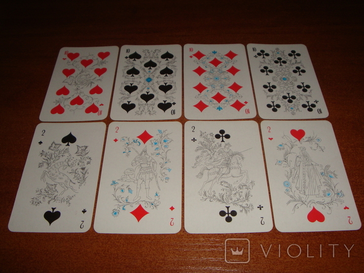 Игральные карты "Белый палех", 1999 г., фото №6