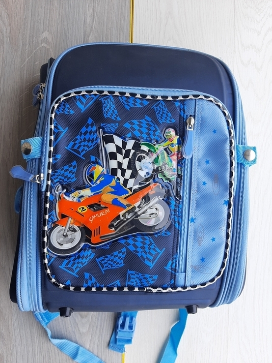 Школьный каркасный рюкзак Economix Baik для мальчика, photo number 2