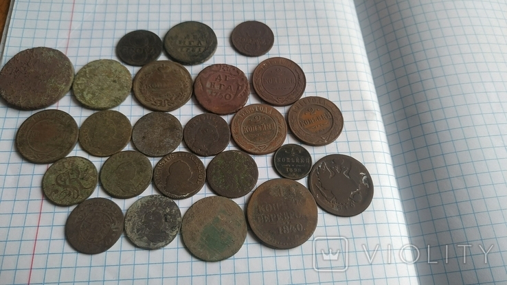 Монети 24 шт