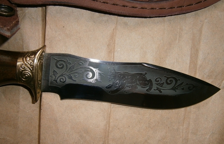 Новый охотничий нож "Рысь" (Ручная работа), photo number 7