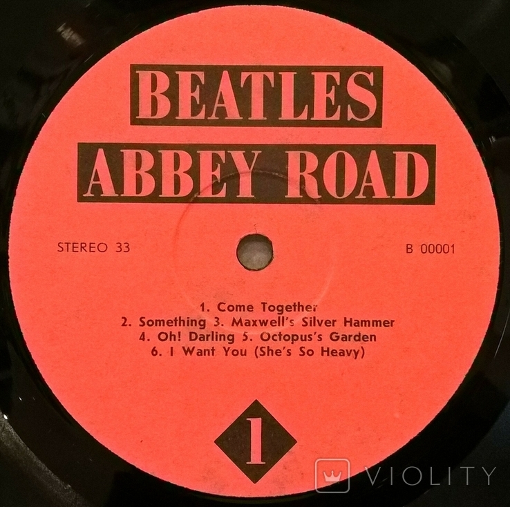 The Beatles / Битлз - Abbey Road - 1969. (LP). 12. Vinyl. Пластинка. BRS. Ташкент, фото №4