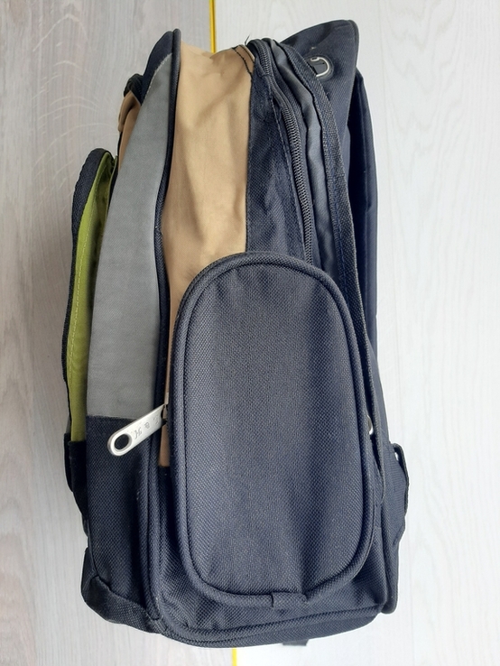 Крепкий мужской рюкзак (серый), photo number 4