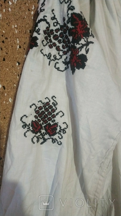 Старинная женская сорочка, вишиванка, фото №3