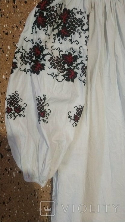 Старинная женская сорочка, вишиванка, фото №4