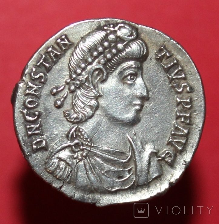 Силиква Constantius II (Sirmium RIC VIII 66), фото №3